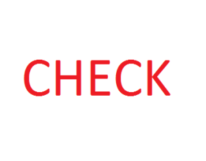 check